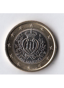 2003 - 1 Euro SAN MARINO FDC da folder